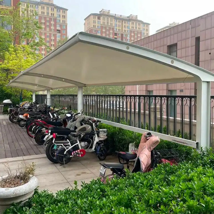 师宗县膜结构电动车棚